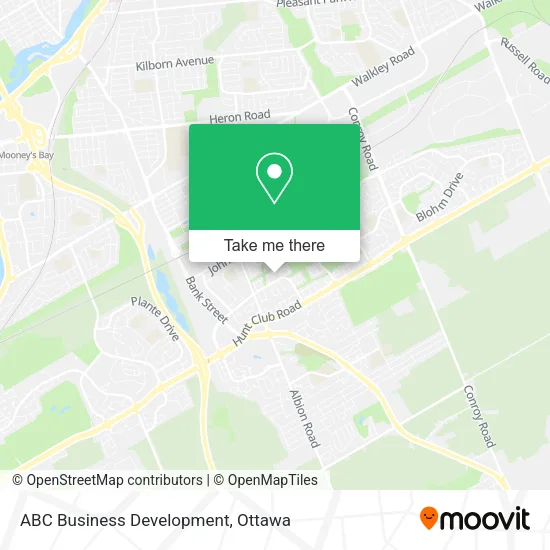 ABC Business Development map