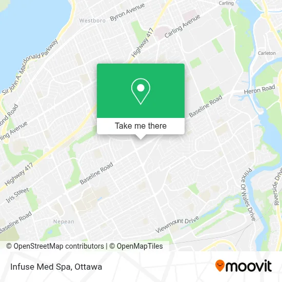 Infuse Med Spa map