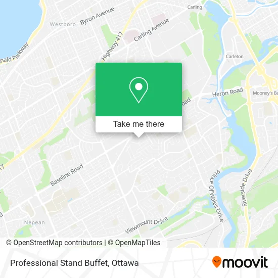 Professional Stand Buffet map