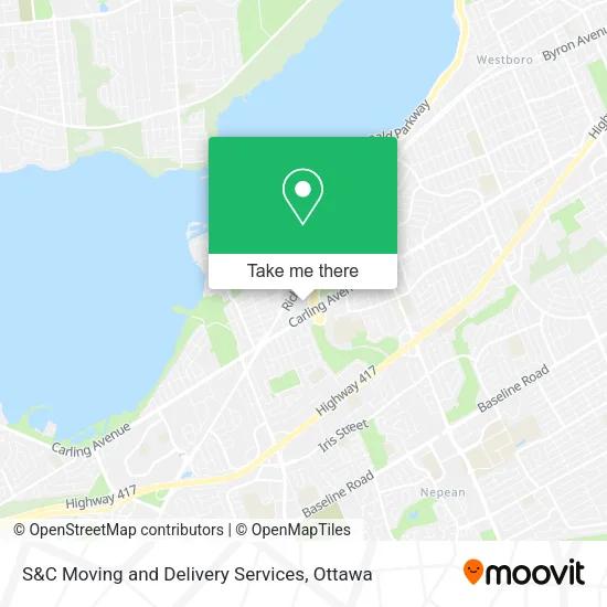 S&C Moving and Delivery Services map