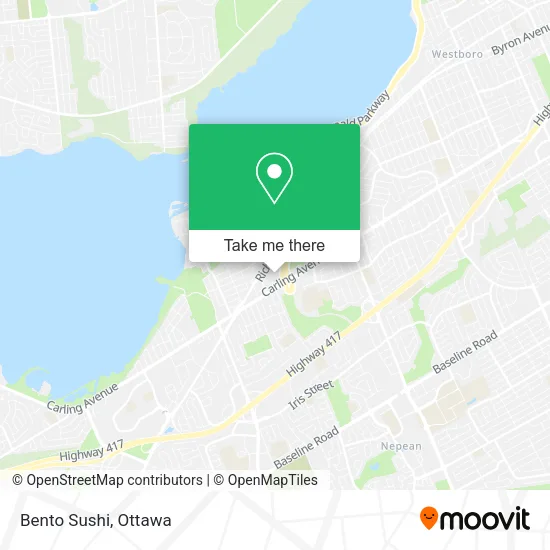 Bento Sushi map