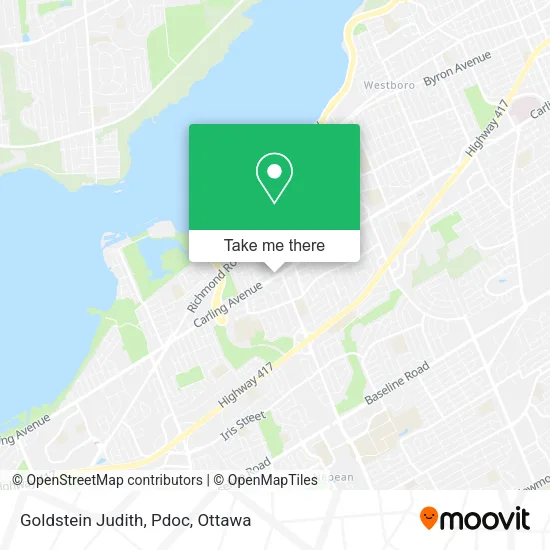 Goldstein Judith, Pdoc map