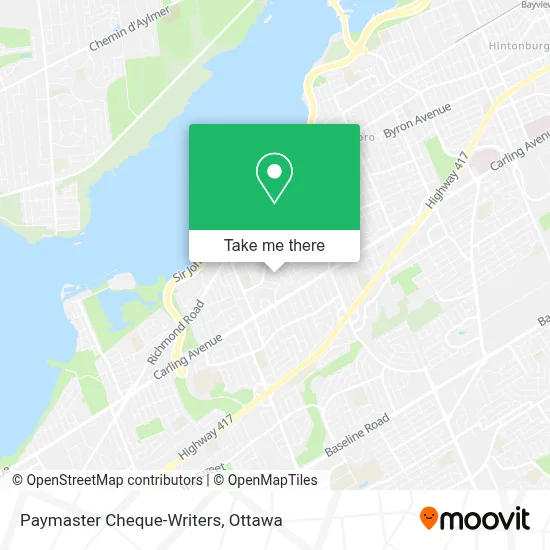 Paymaster Cheque-Writers map