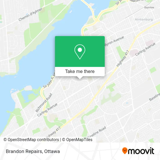 Brandon Repairs map