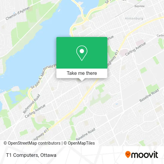 T1 Computers map