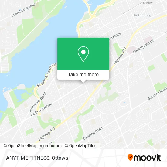 ANYTIME FITNESS map