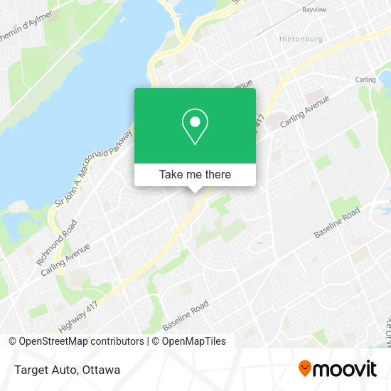 Target Auto map