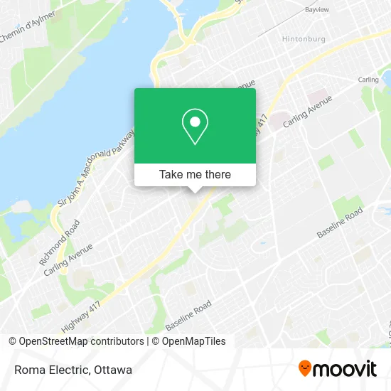 Roma Electric map