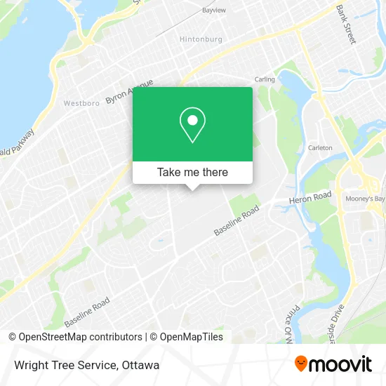 Wright Tree Service map