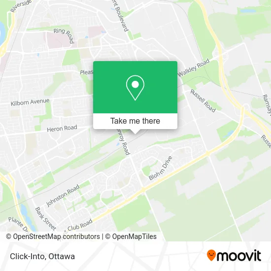 Click-Into map