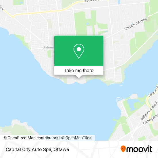Capital City Auto Spa map