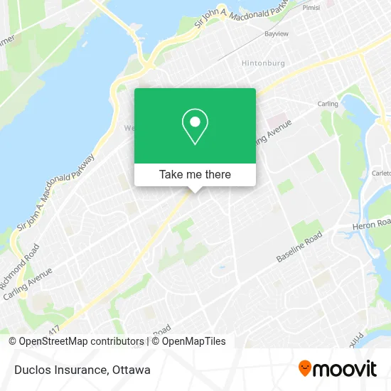 Duclos Insurance map