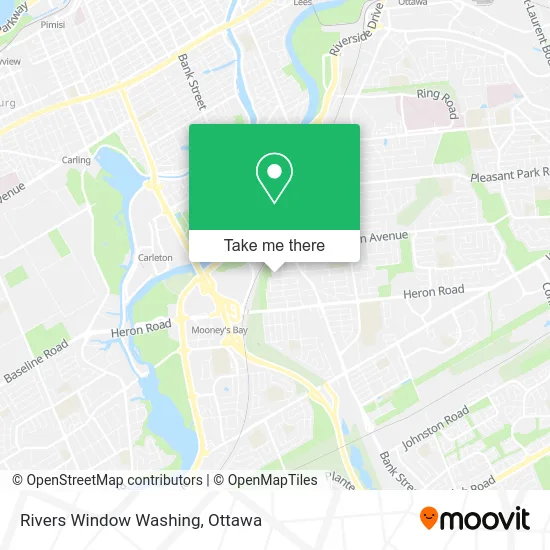 Rivers Window Washing map