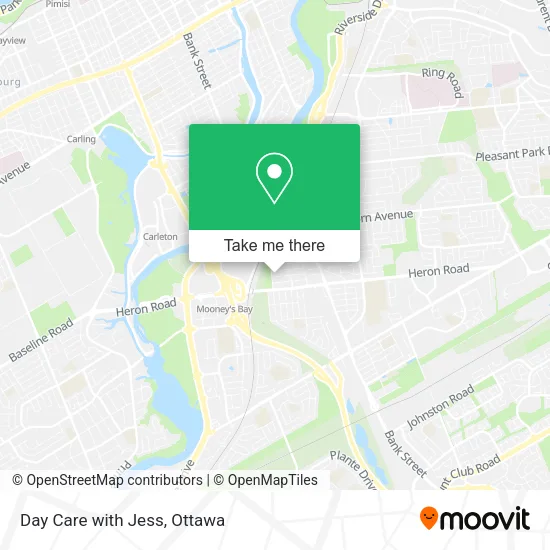 Day Care with Jess map