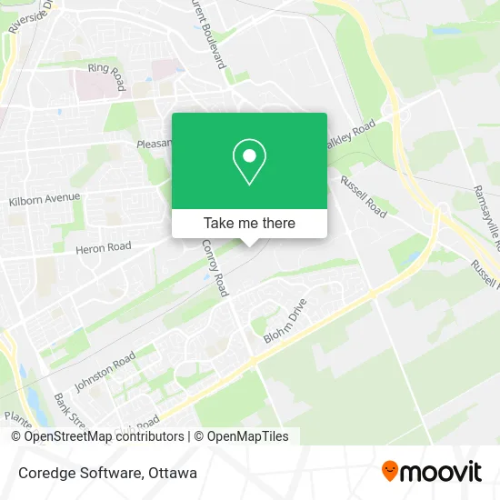 Coredge Software map