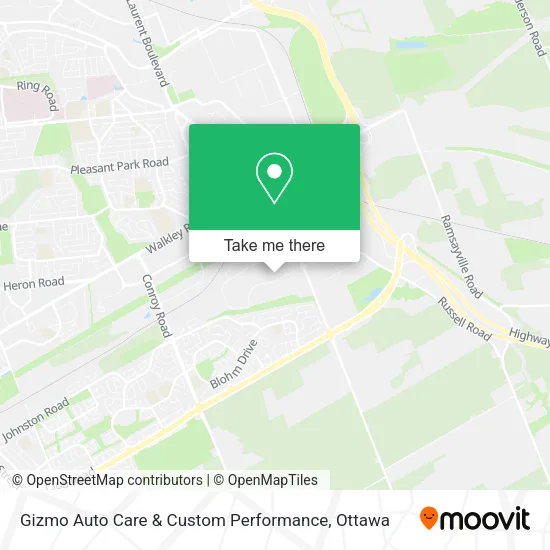 Gizmo Auto Care & Custom Performance map