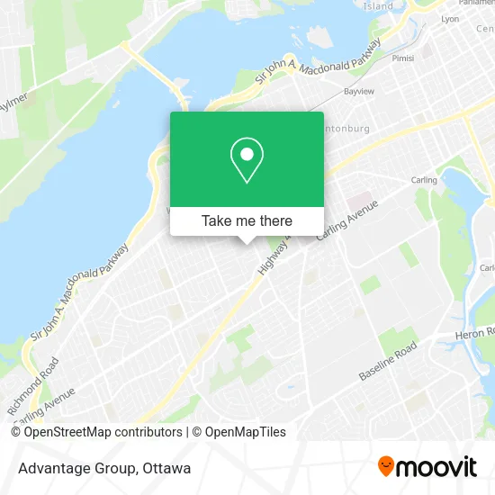 Advantage Group map