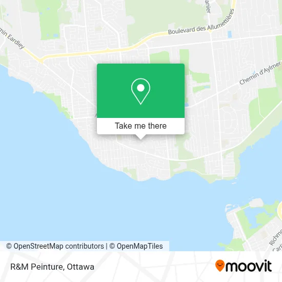 R&M Peinture map