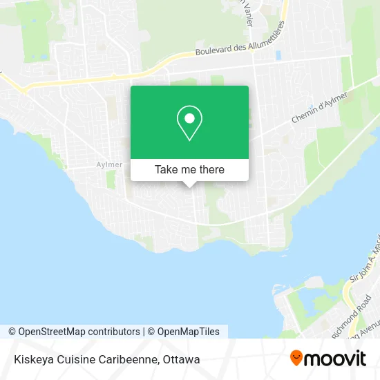 Kiskeya Cuisine Caribeenne map