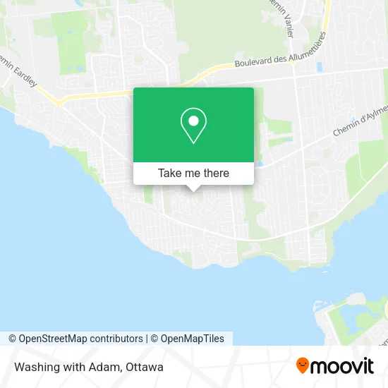 Washing with Adam map