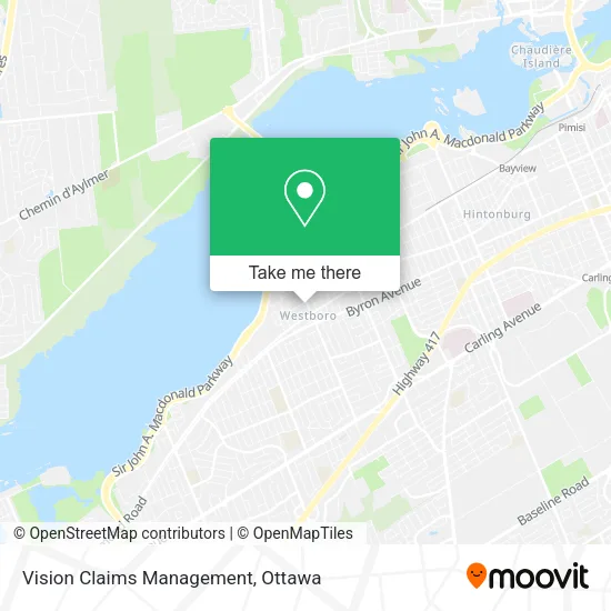Vision Claims Management map