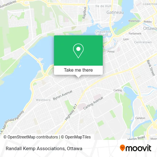 Randall Kemp Associations map