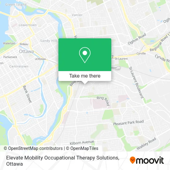 Elevate Mobility Occupational Therapy Solutions map
