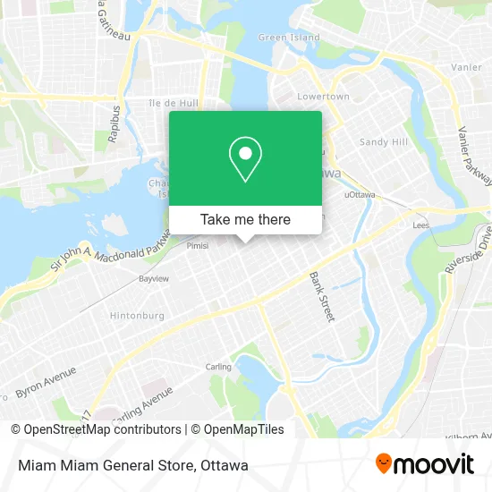 Miam Miam General Store map