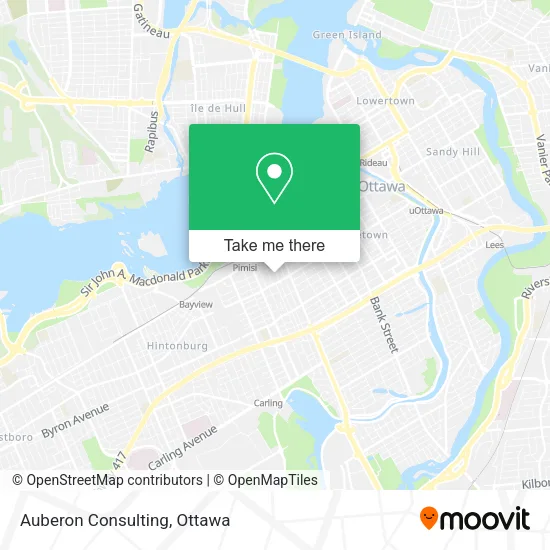 Auberon Consulting map