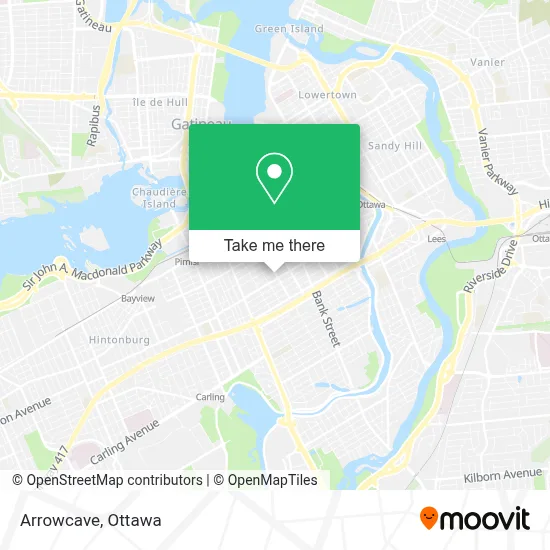 Arrowcave map
