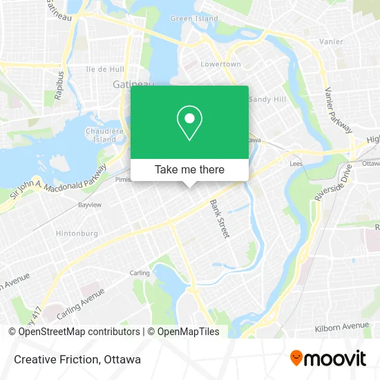 Creative Friction map