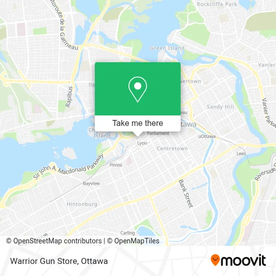 Warrior Gun Store map