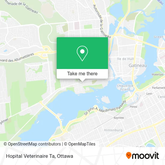Hopital Veterinaire Ta map