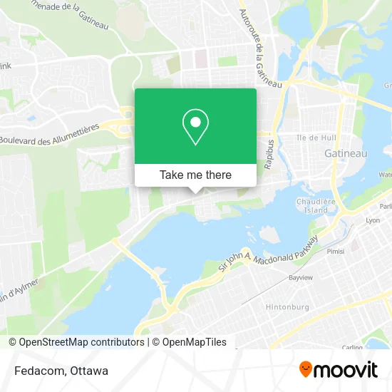 Fedacom map