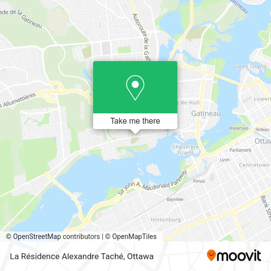 La Résidence Alexandre Taché map