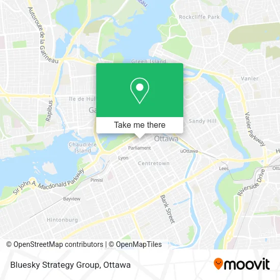 Bluesky Strategy Group map