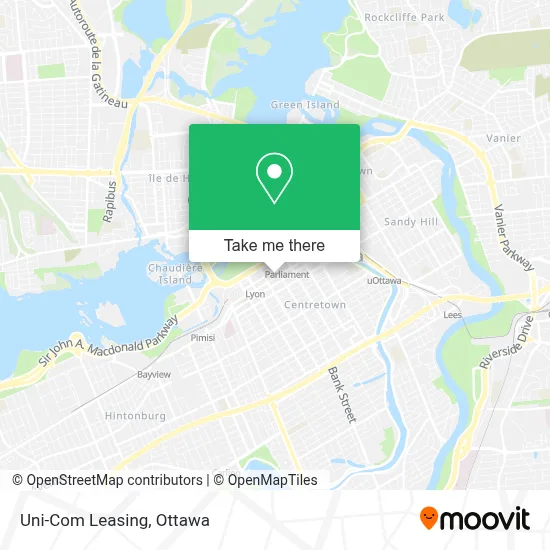 Uni-Com Leasing map