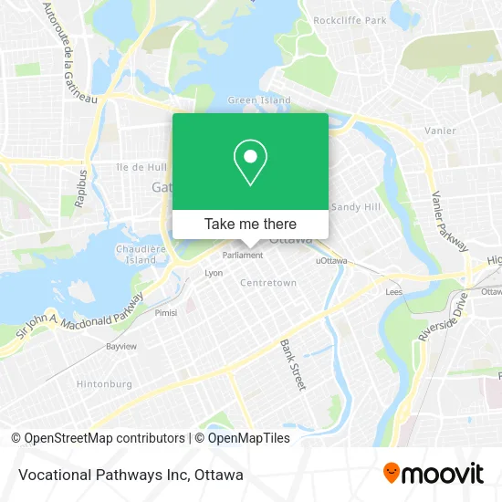 Vocational Pathways Inc map