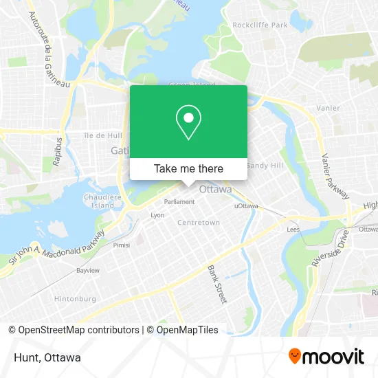 Hunt map
