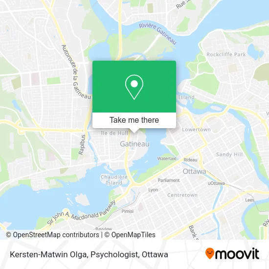 Kersten-Matwin Olga, Psychologist map