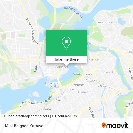 Mini-Beignes map