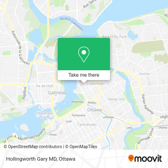 Hollingworth Gary MD map