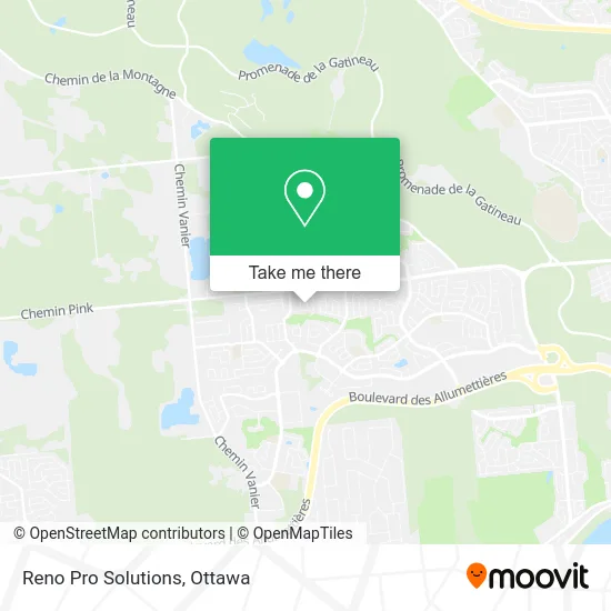 Reno Pro Solutions map