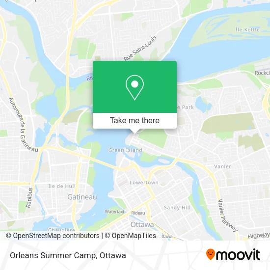 Orleans Summer Camp map