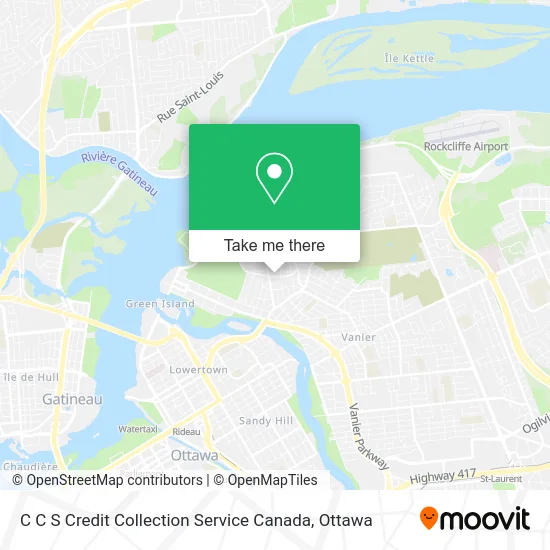 C C S Credit Collection Service Canada map