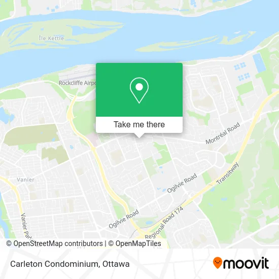 Carleton Condominium map