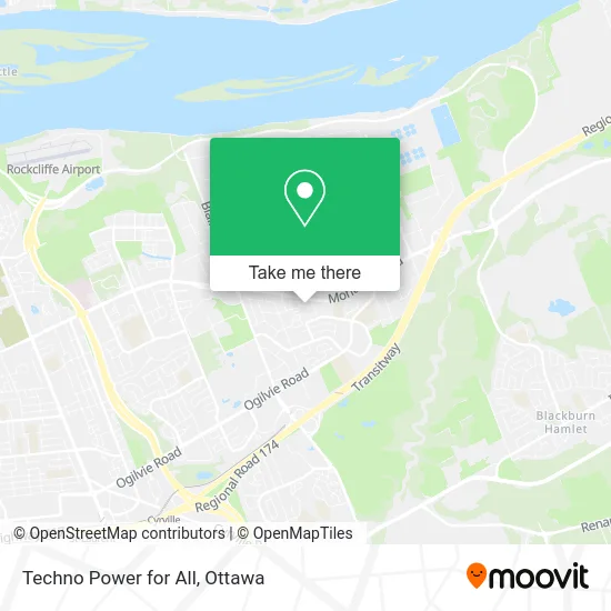 Techno Power for All map