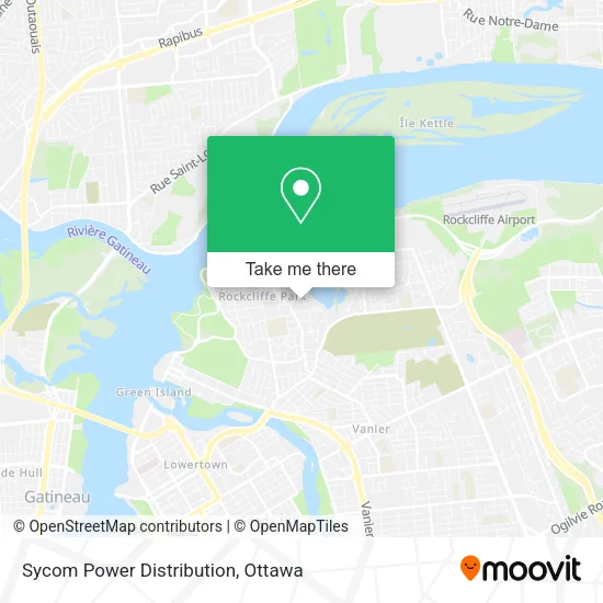 Sycom Power Distribution map