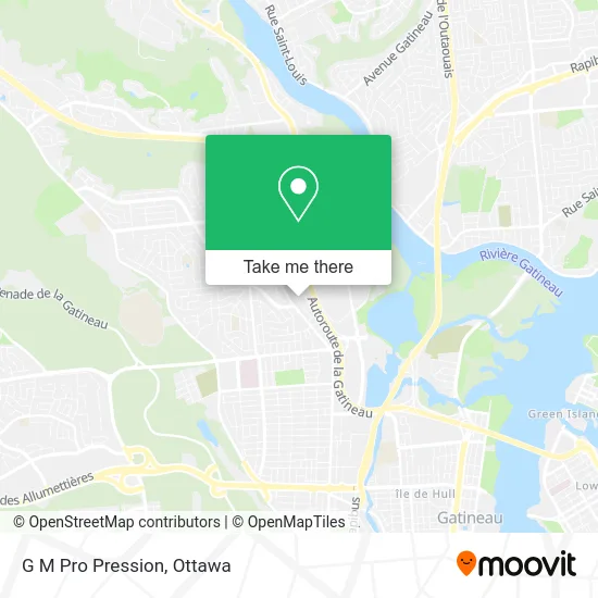 G M Pro Pression map