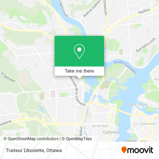 Traiteur L'Assiette map